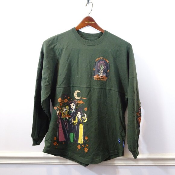 Disney Parks Hocus Pocus Be Your Own Kind Of Magic Spirit Jersey Adult S Green - Picture 1 of 9